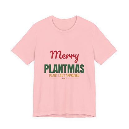 Merry Plantmas Shirt, Plant Lover Christmas T-Shirt