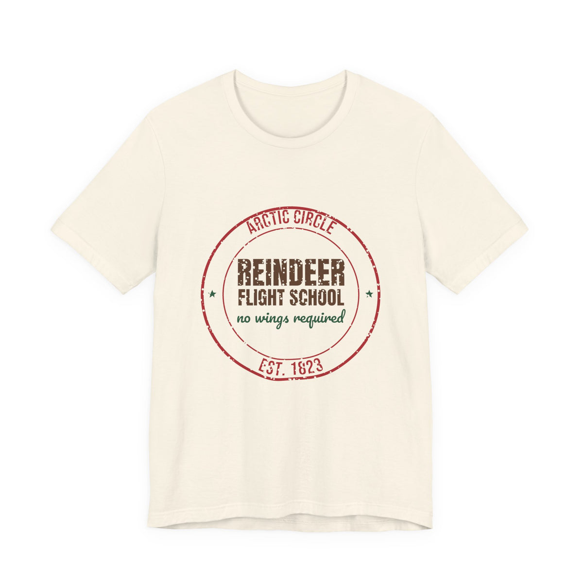Arctic Circle Reindeer Flight School Est. 1823 Shirt, Vintage Christmas T-Shirt, Vintage Christmas Gift