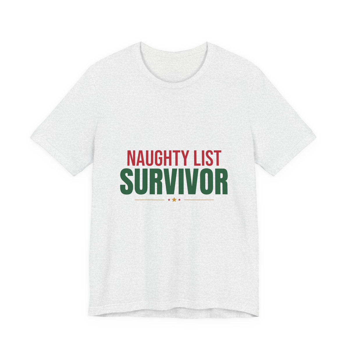 Naughty List Survivor Shirt