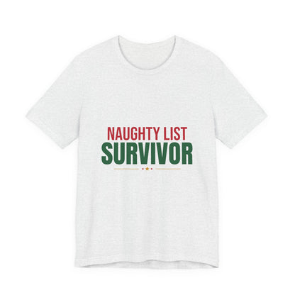 Naughty List Survivor Shirt