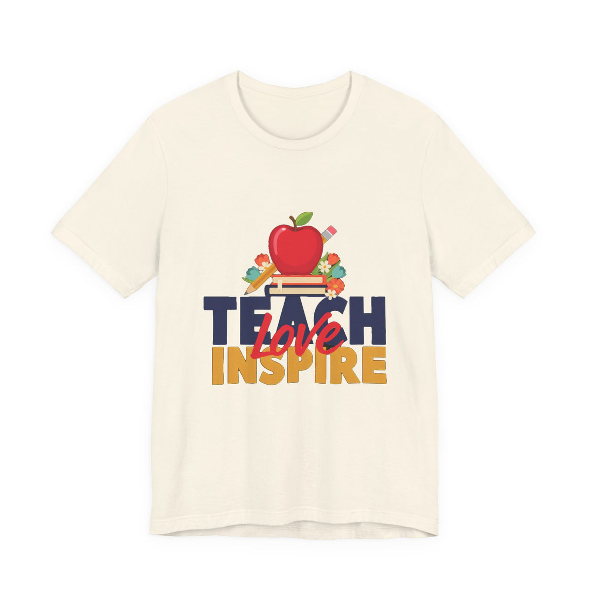 Teach Love Inspire Shirt, Teacher T-Shirt, Teacher Appreciation Gift