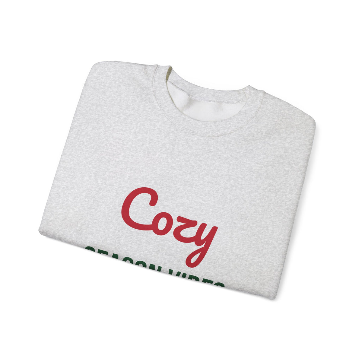 Cozy Season Vibes Sweatshirt, Winter Crewneck, Cozy Holiday Sweater