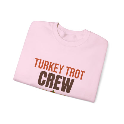 Turkey Trot Crew 2026 Sweatshirt, Thanksgiving Crewneck, Matching Thanksgiving Run Tee