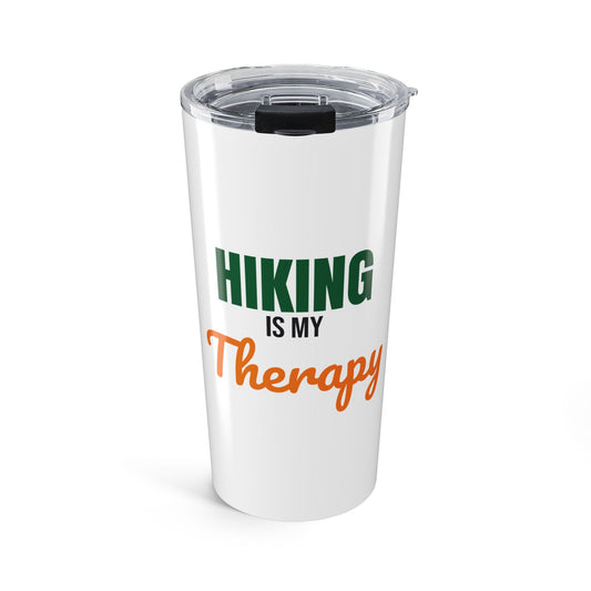 Hiking Is My Therapy Tumbler