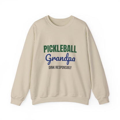 Pickleball Grandpa Dink Responsibly Sweatshirt