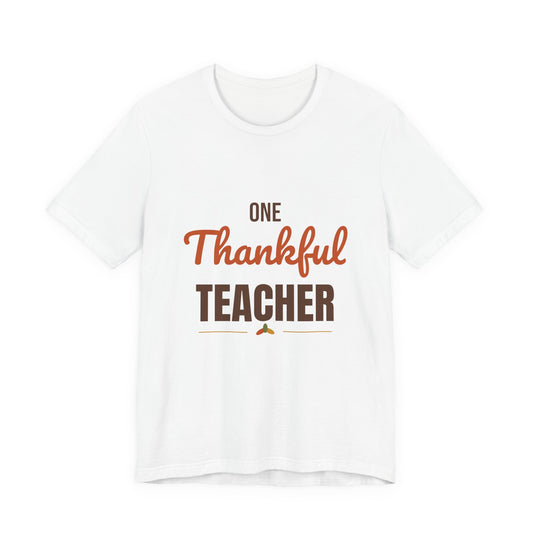 One Thankful Teacher Shirt