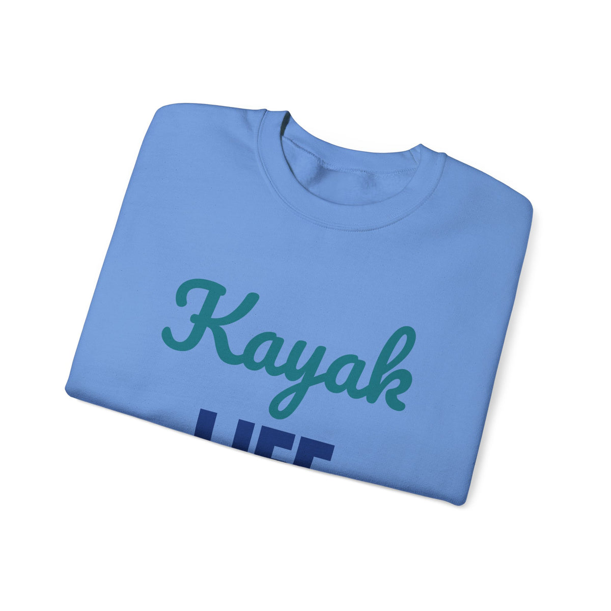 Kayak Life Paddle Relax Repeat Sweatshirt, Kayaking Crewneck Sweatshirt