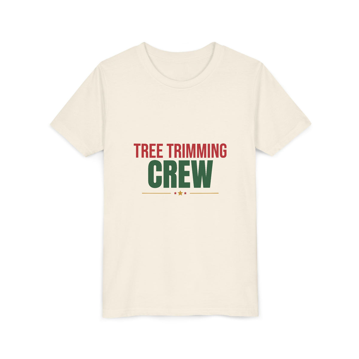 Tree Trimming Crew Kids Shirt, Kids Christmas Tree T-Shirt