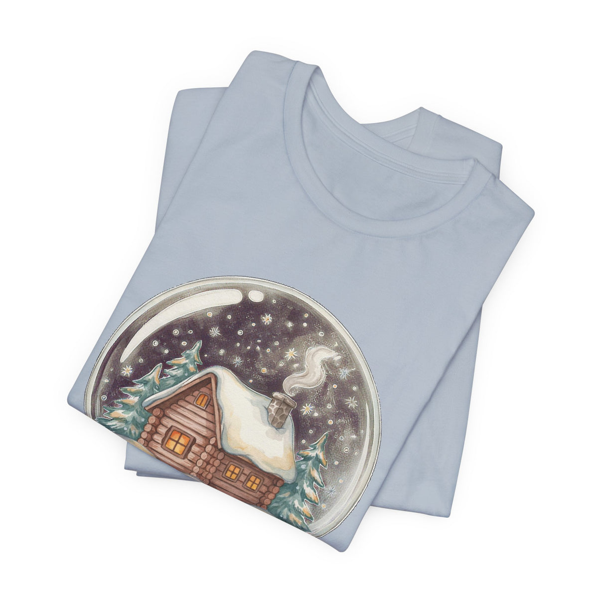Cozy Cabin Christmas Snow Globe Shirt, Cozy Cabin Christmas Snow Globe T-Shirt