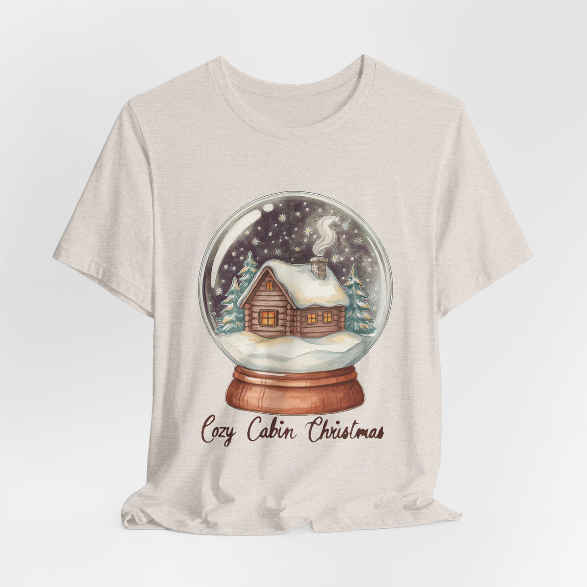 Cozy Cabin Christmas Snow Globe Shirt, Cozy Cabin Christmas Snow Globe T-Shirt