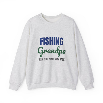 Fishing Grandpa Reel Cool Sweatshirt