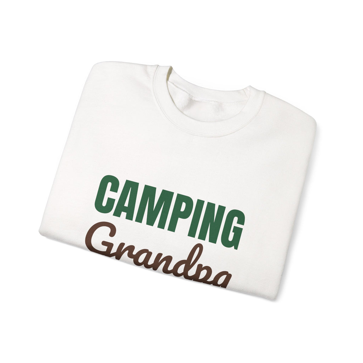Camping Grandpa Sweatshirt, Camping Grandpa Crewneck