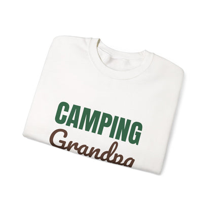 Camping Grandpa Sweatshirt, Camping Grandpa Crewneck