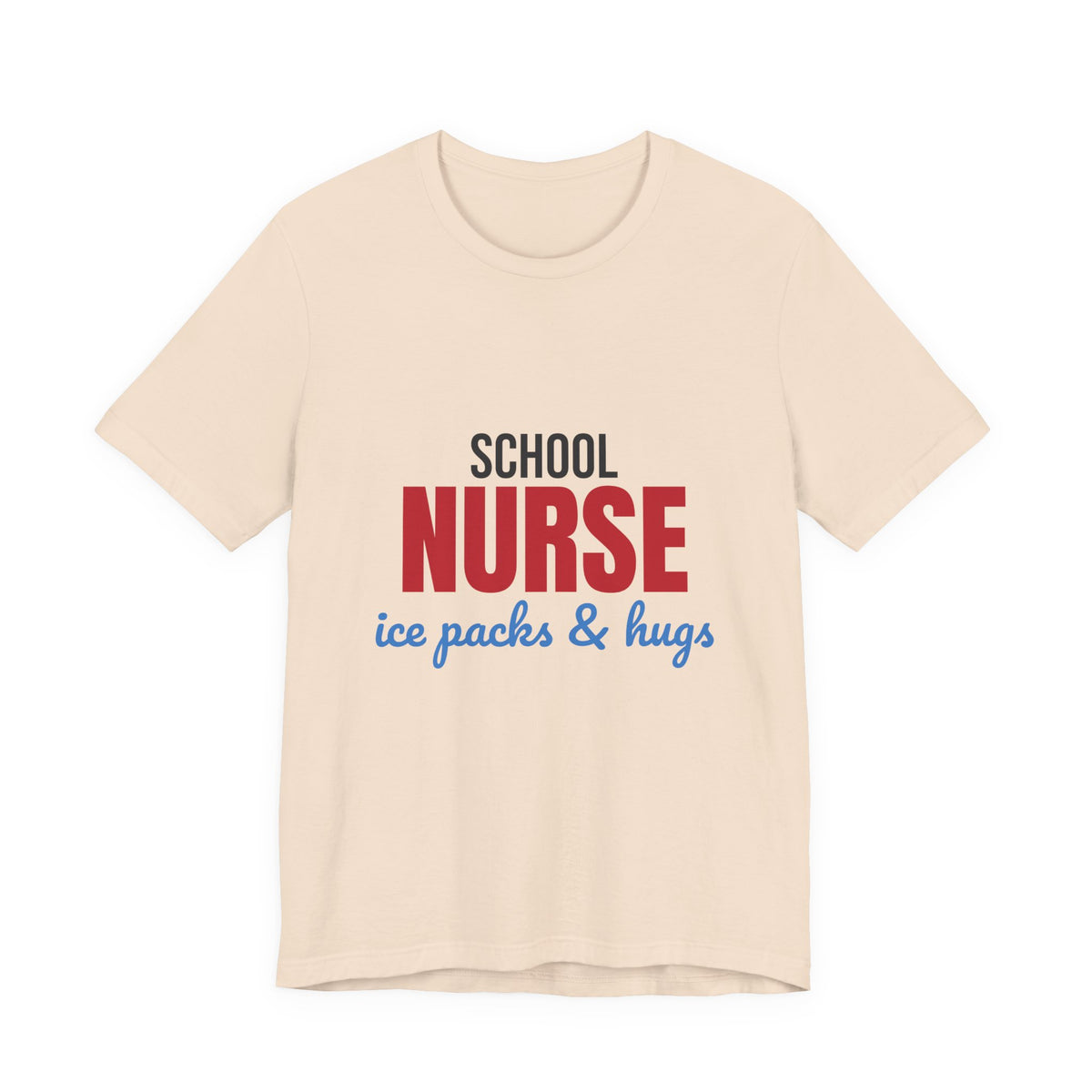 School Nurse Ice Packs and Hugs Shirt, School Nurse T-Shirt, School Nurse Gift