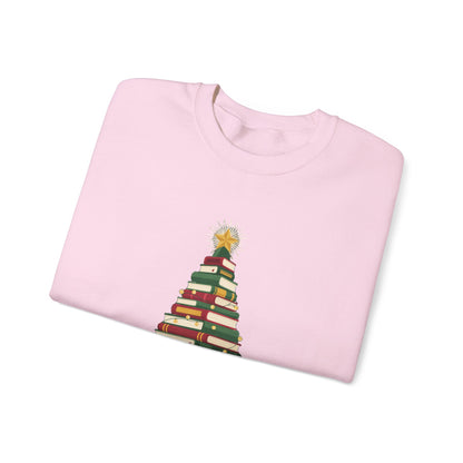 Merry Bookmas Sweatshirt, Bookish Christmas Crewneck, Book Lover Sweater