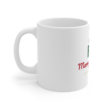 Have a Reel Merry Christmas Mug, Fishing Christmas Coffee Mug 11oz