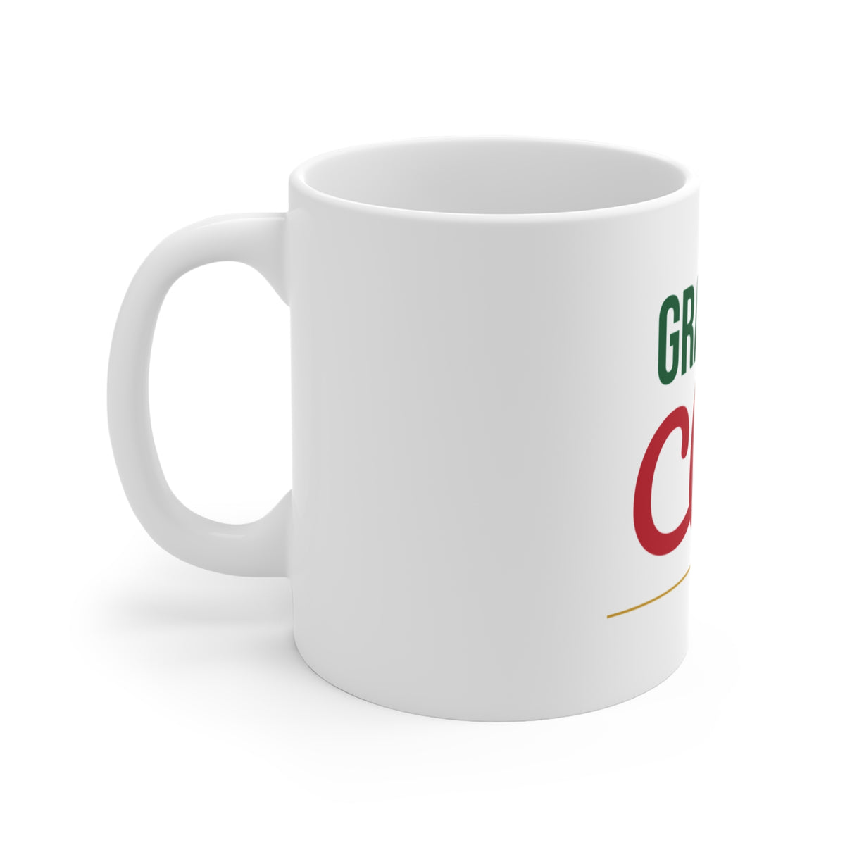 Grammy Claus Mug, Grandma Christmas Coffee Mug 11oz