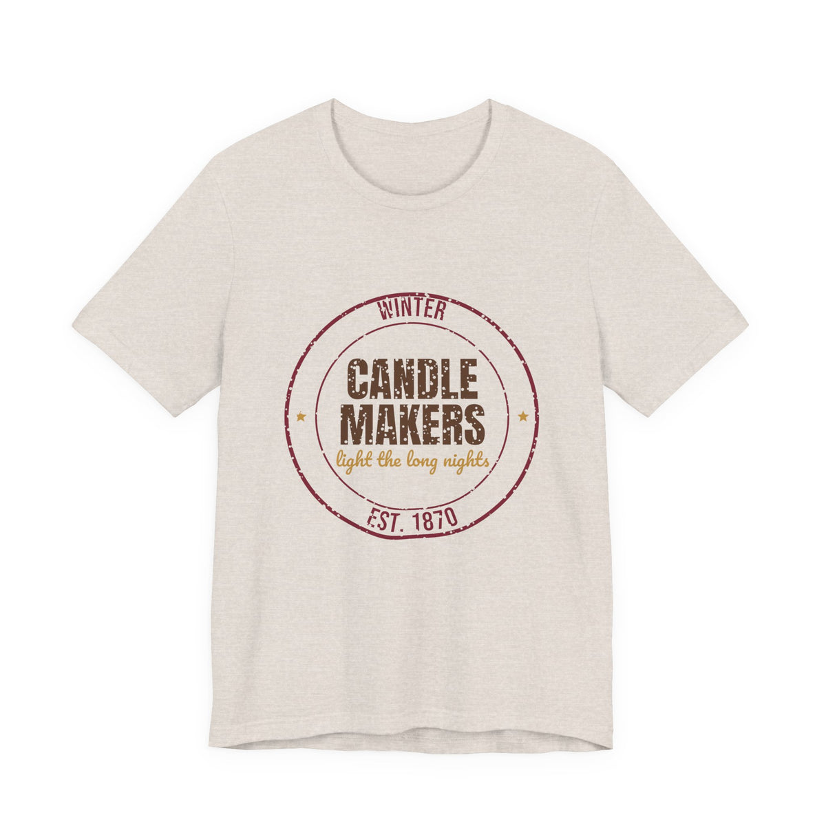 Winter Candle Makers Est. 1870 Shirt, Vintage Winter T-Shirt, Vintage Winter Gift