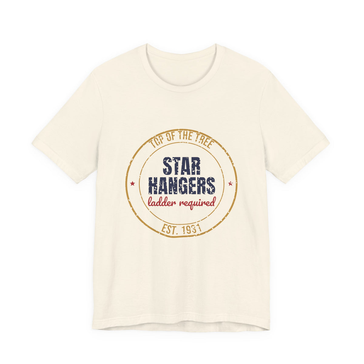 Top of the Tree Star Hangers Est. 1931 Shirt, Vintage Christmas T-Shirt, Vintage Christmas Gift