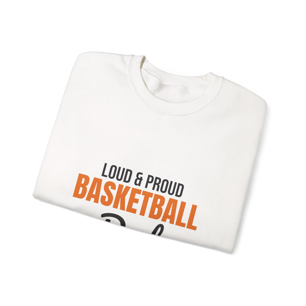 Loud and Proud Basketball Dad Sweatshirt, Basketball Dad Crewneck