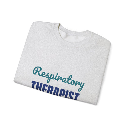 Respiratory Therapist Helping You Breathe Easy Sweatshirt, RT Crewneck Sweatshirt, Respiratory Therapy