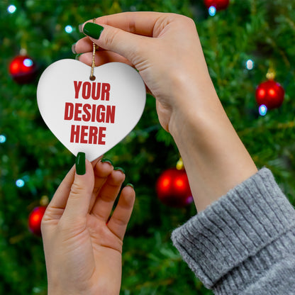Custom Photo Christmas Ornament – Upload Your Photo or Text