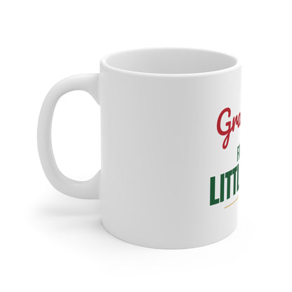 Grandma's Favorite Little Elves Mug, Grandma Christmas Coffee Mug 11oz