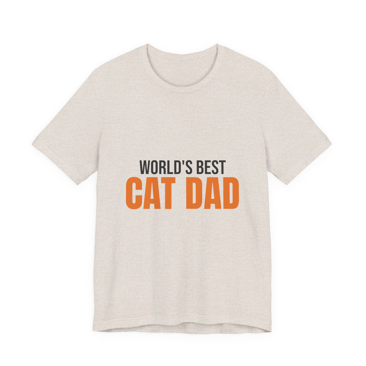 World's Best Cat Dad Shirt, Cat Dad T-Shirt, Cat Lover Gift