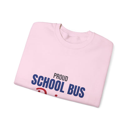 Proud School Bus Driver Sweatshirt, School Bus Driver Crewneck Sweatshirt