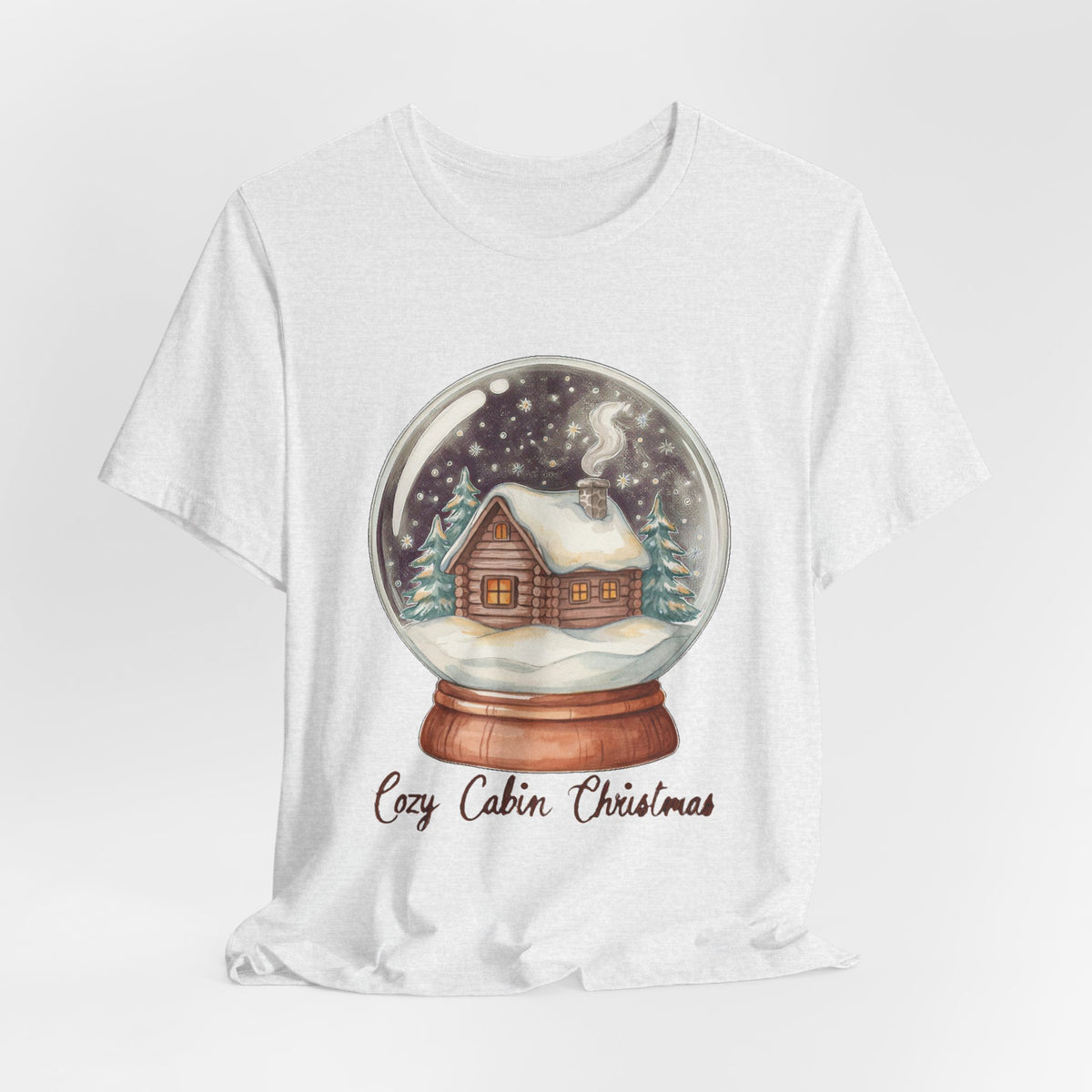 Cozy Cabin Christmas Snow Globe Shirt, Cozy Cabin Christmas Snow Globe T-Shirt