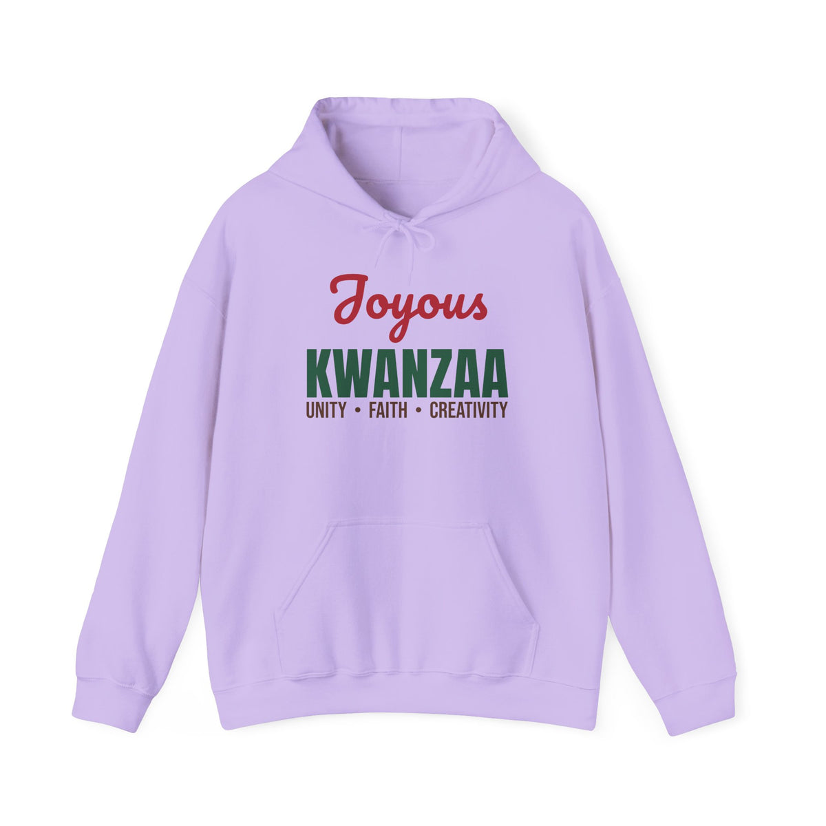 Joyous Kwanzaa Unity Faith Creativity Hoodie, Kwanzaa Hoodie