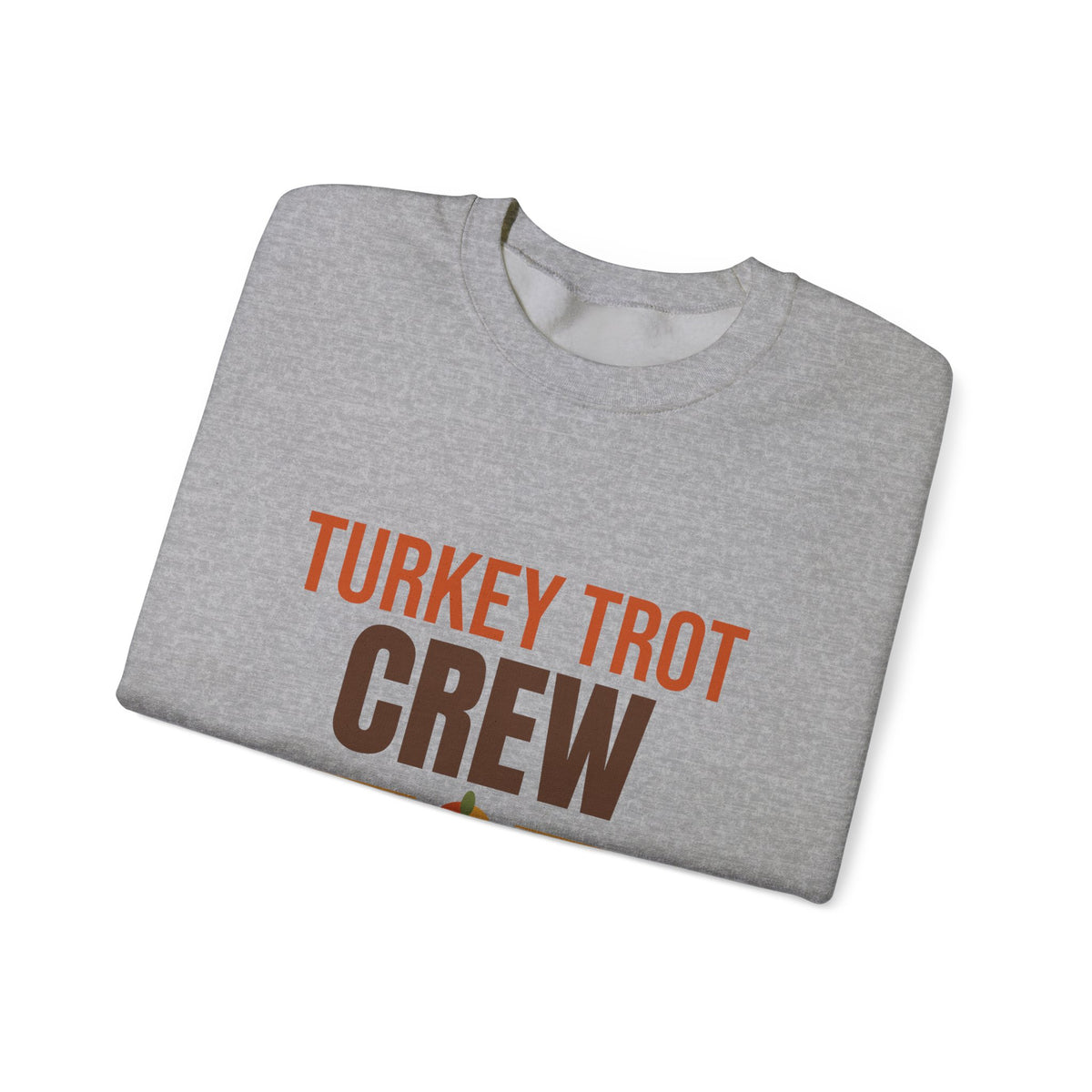Turkey Trot Crew 2026 Sweatshirt, Thanksgiving Crewneck, Matching Thanksgiving Run Tee