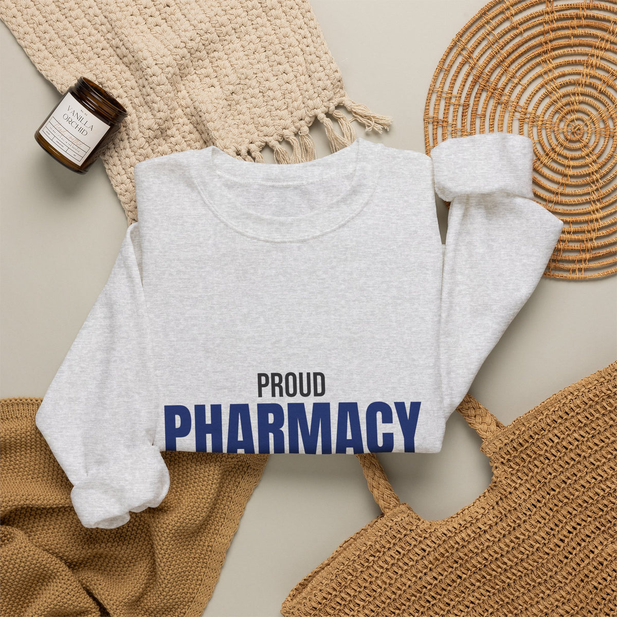 Proud Pharmacy Technician Sweatshirt, Pharmacy Tech Crewneck Sweatshirt