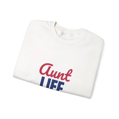 Aunt Life Spoil Them Send Them Home Sweatshirt, Aunt Crewneck, Auntie Gift