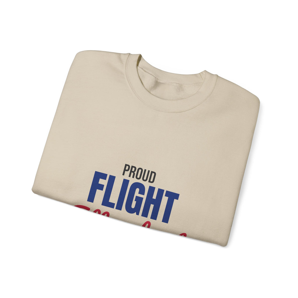 Proud Flight Attendant Sweatshirt, Flight Attendant Crewneck Sweatshirt