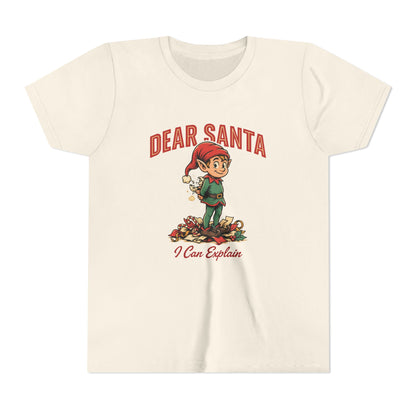 Dear Santa I Can Explain Kids Shirt