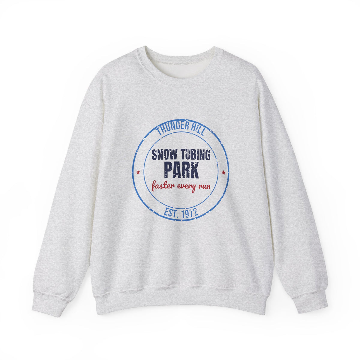 Thunder Hill Snow Tubing Park Est. 1972 Sweatshirt, Vintage Winter Crewneck Sweatshirt
