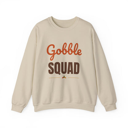 Gobble Squad Sweatshirt, Matching Family Thanksgiving Crewneck