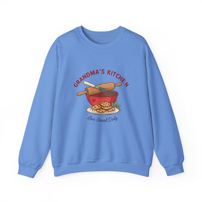 Grandma's Kitchen Love Served Daily Sweatshirt, Grandma Baking Crewneck, Gift for Grandma