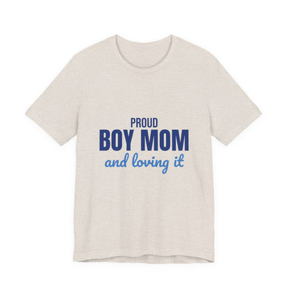 Proud Boy Mom Shirt, Mom T-Shirt, Gift for Mom from Son