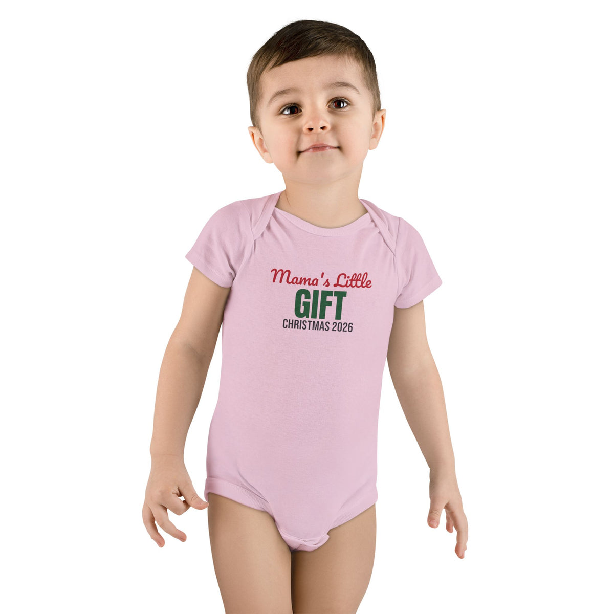 Mama's Little Gift Christmas 2026 Baby Bodysuit