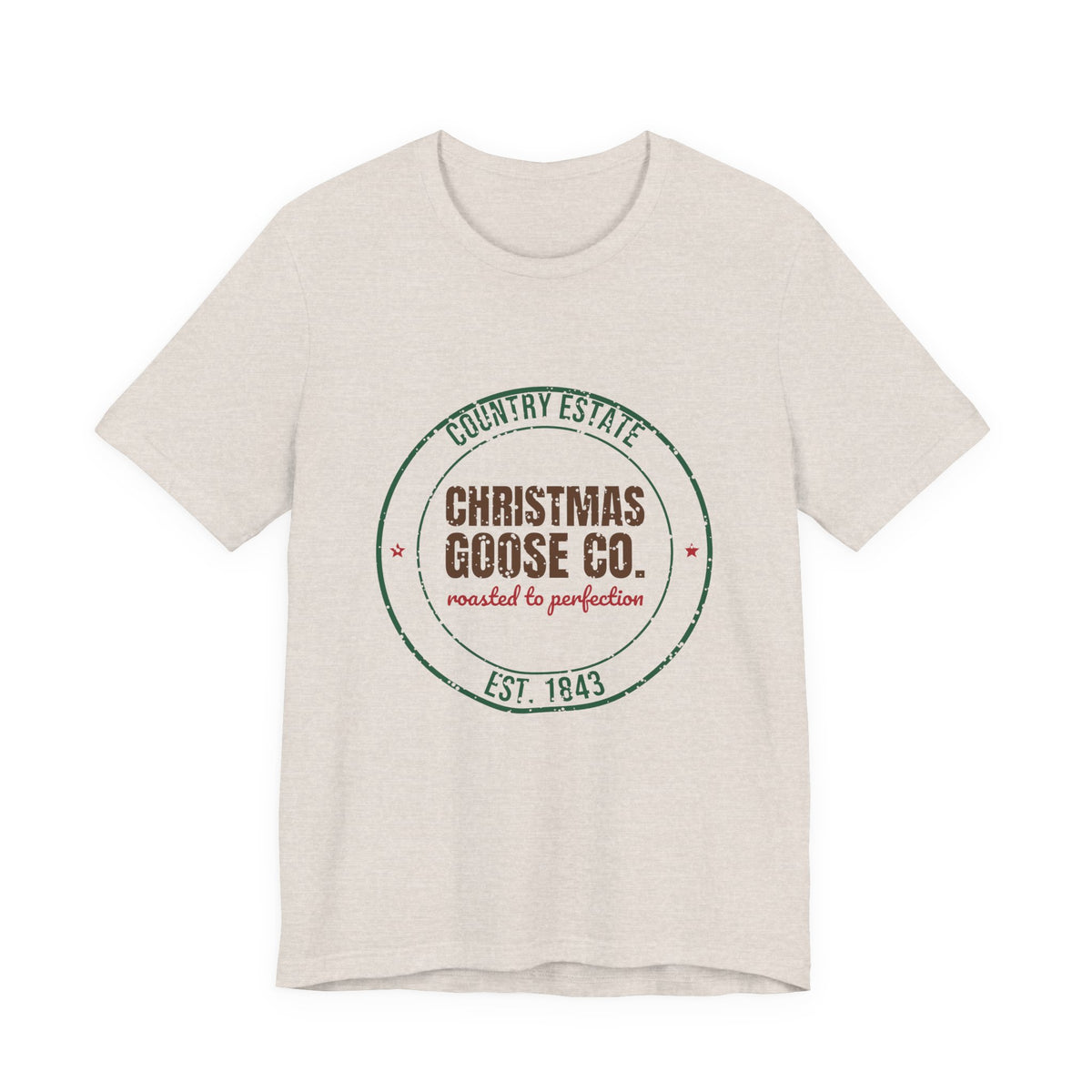 Country Estate Christmas Goose Co. Est. 1843 Shirt, Vintage Christmas T-Shirt, Vintage Christmas Gift