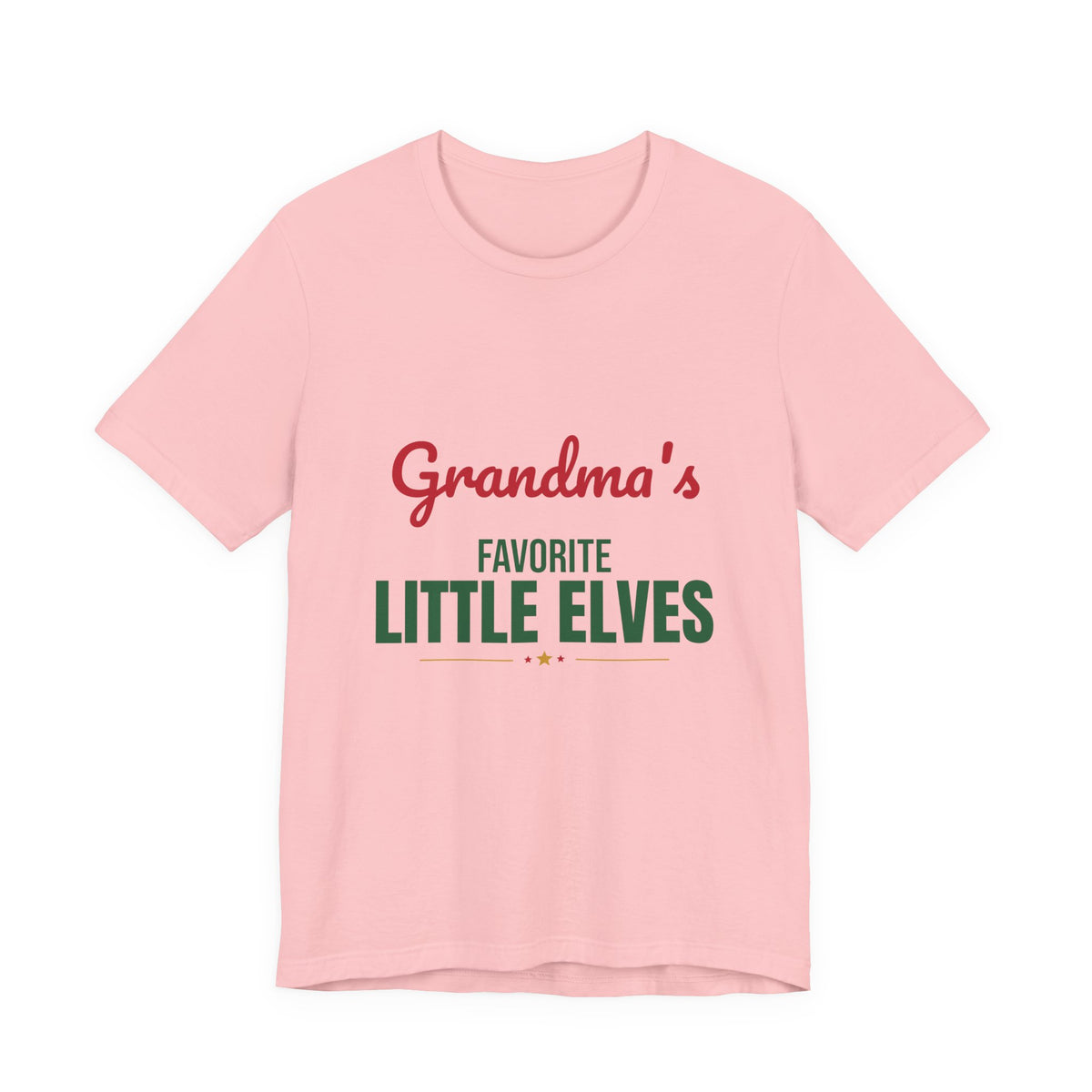 Grandma's Favorite Little Elves Shirt, Grandma Christmas T-Shirt, Nana Holiday Tee