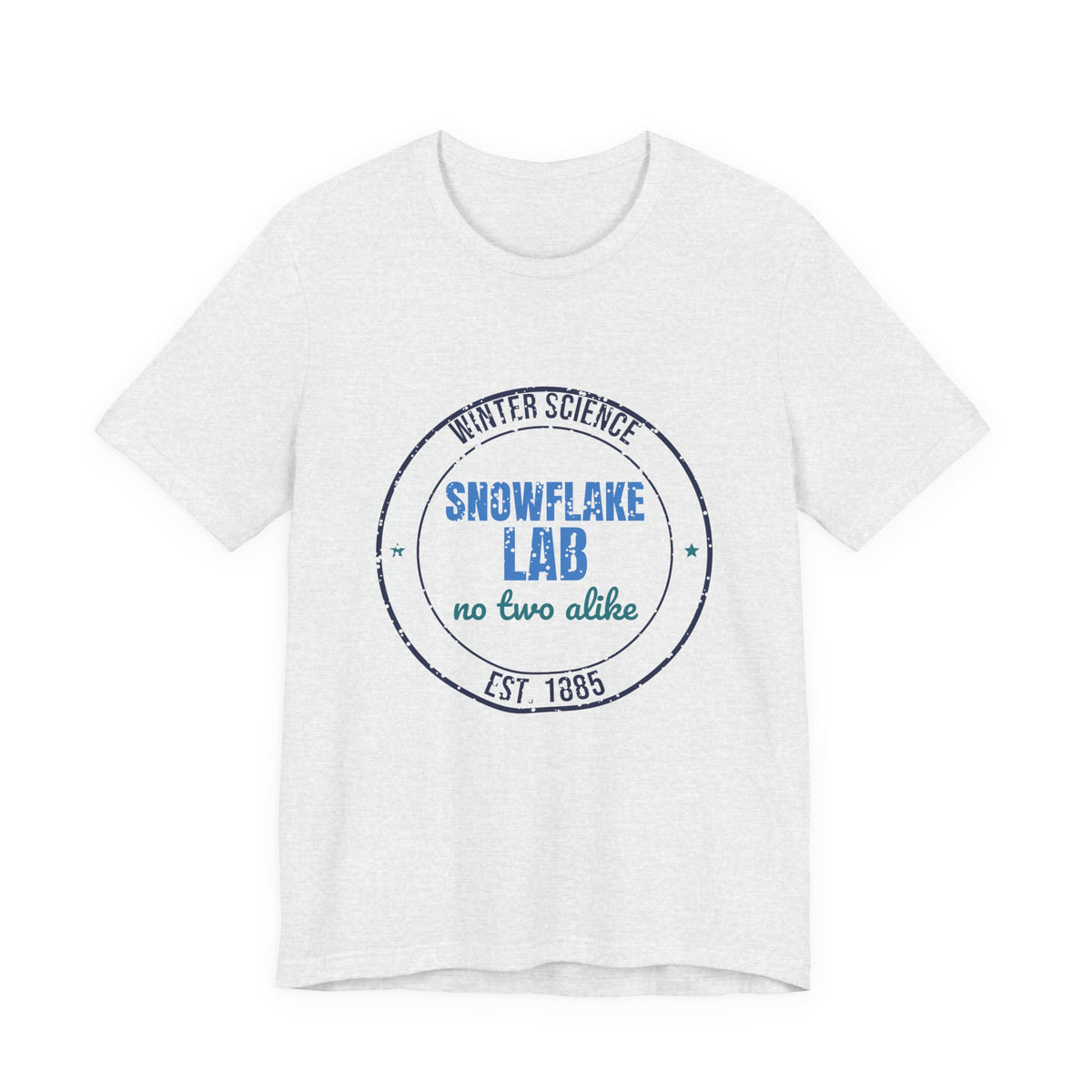 Winter Science Snowflake Lab Est. 1885 Shirt, Vintage Winter T-Shirt, Vintage Winter Gift