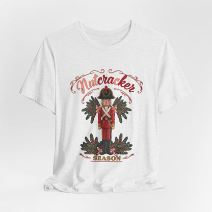 Nutcracker Season Shirt, Vintage Nutcracker T-Shirt, Pink Christmas Tee