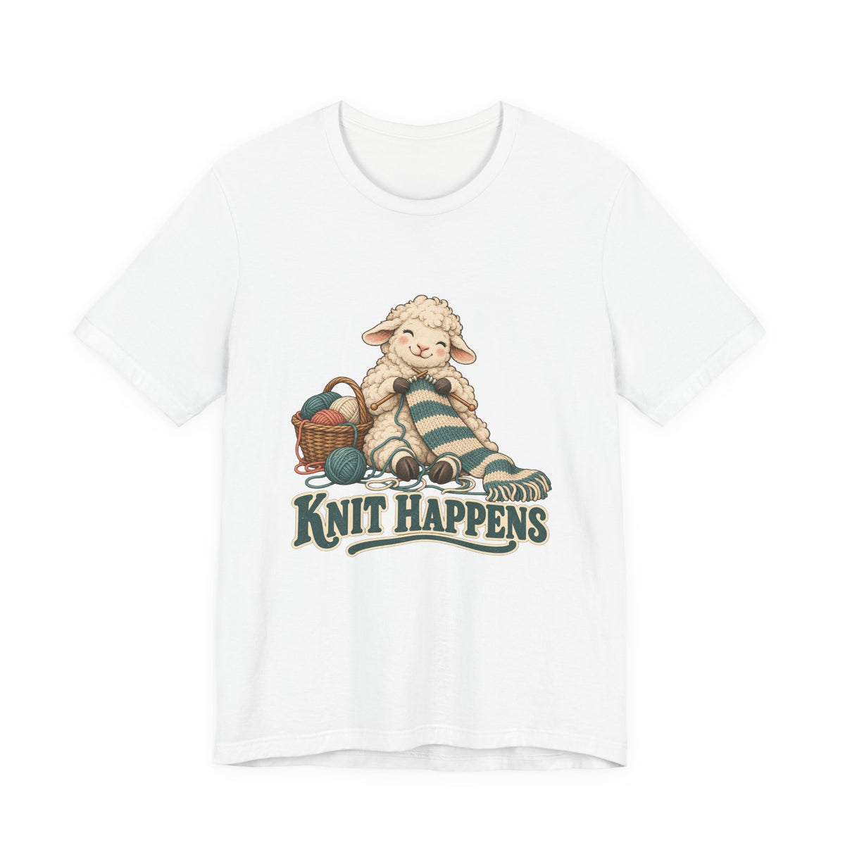 Knit Happens Knitting Sheep Shirt