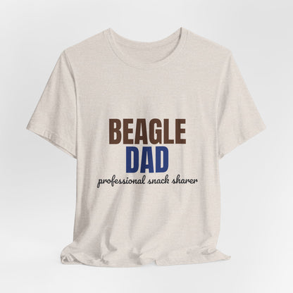 Beagle Dad Professional Snack Sharer Shirt, Beagle Dad T-Shirt, Beagle Lover Gift