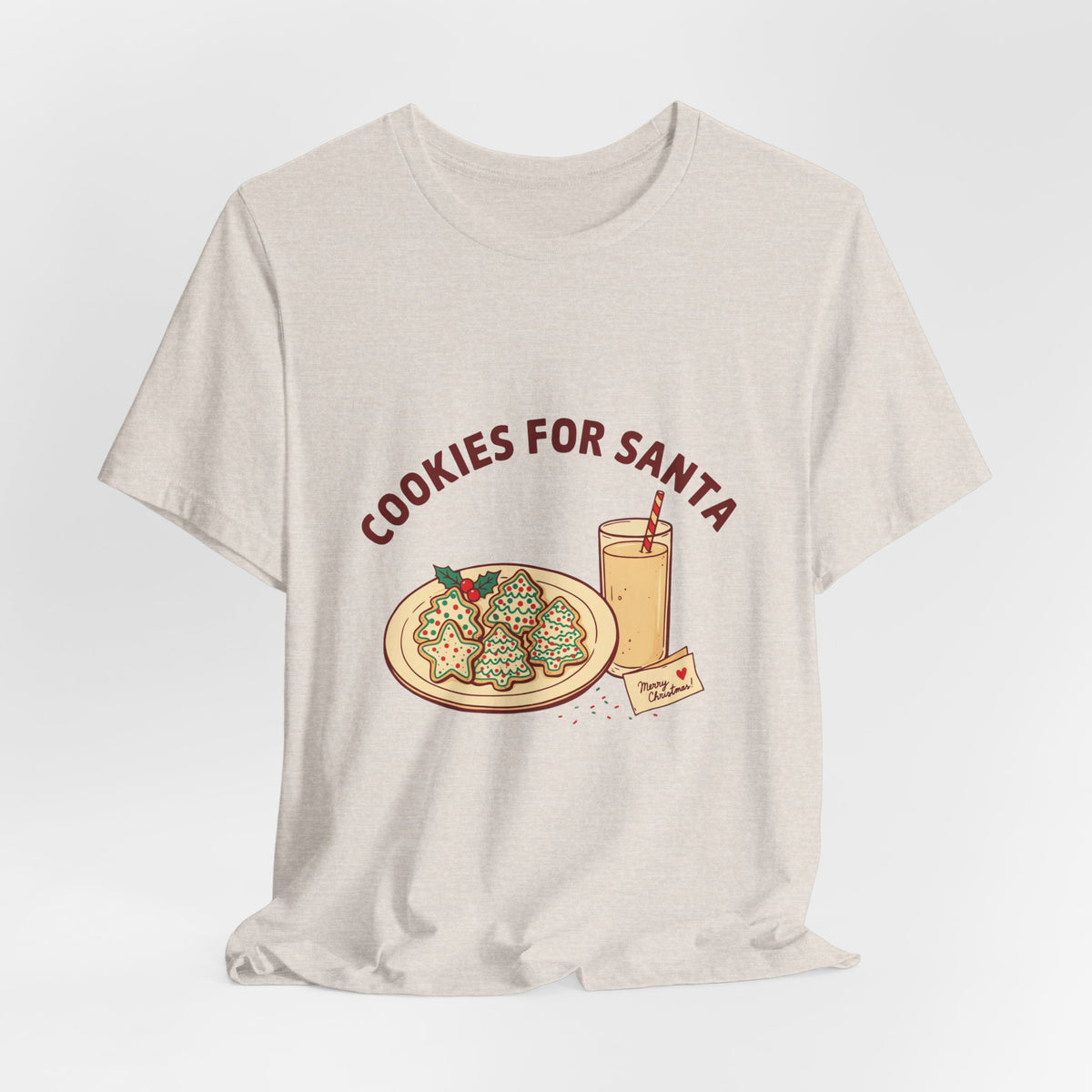 Cookies for Santa Shirt, Christmas Eve T-Shirt, Family Christmas Tee