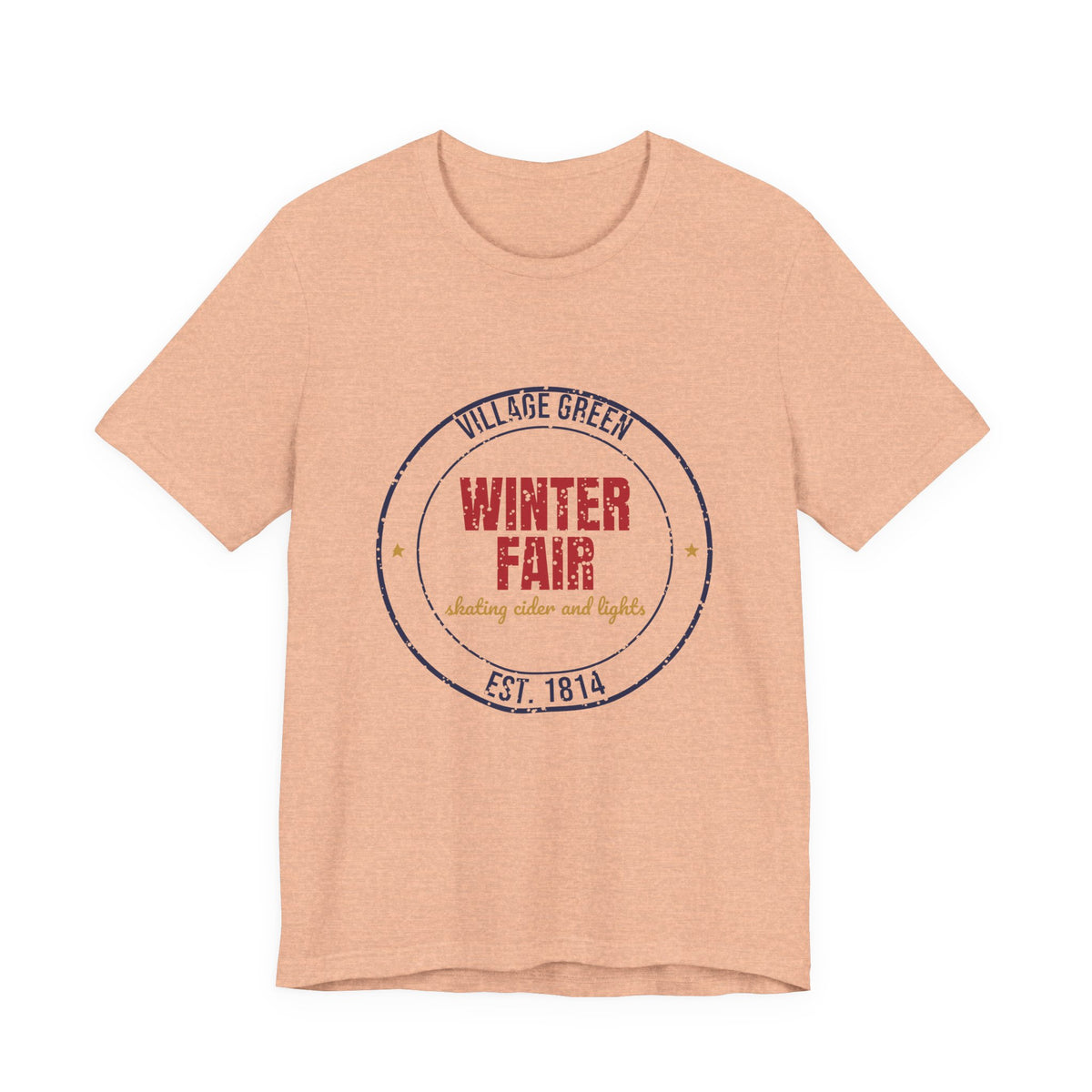 Village Green Winter Fair Est. 1814 Shirt, Vintage Winter T-Shirt, Vintage Winter Gift