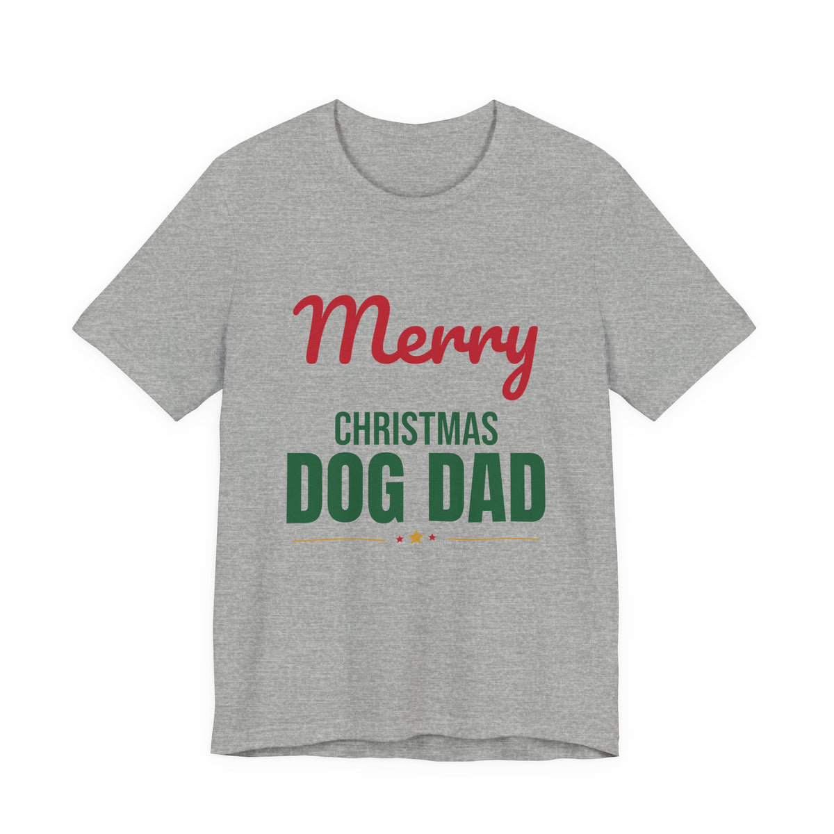 Merry Christmas Dog Dad Shirt, Dog Dad Christmas T-Shirt, Dog Lover Gift